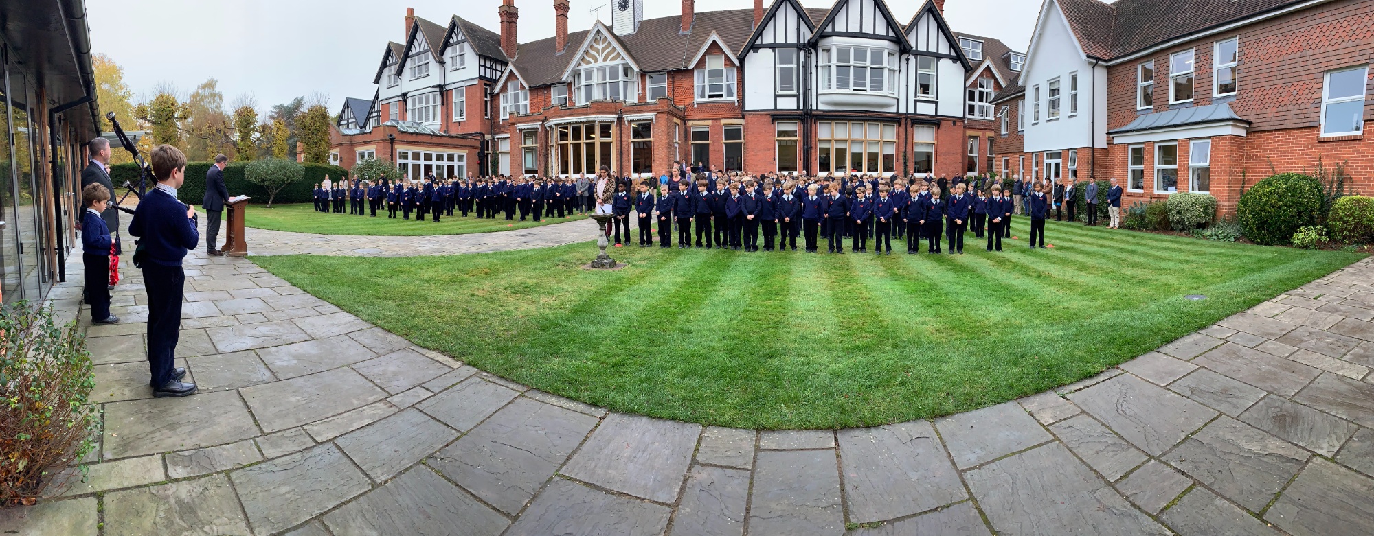Ludgrove School Ludgrove stands silent to remember the fallen